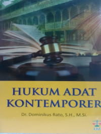 Hukum Adat Kontemporer