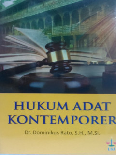 Hukum Adat Kontemporer