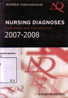 Nursing Diagnoses Definitions and Classification