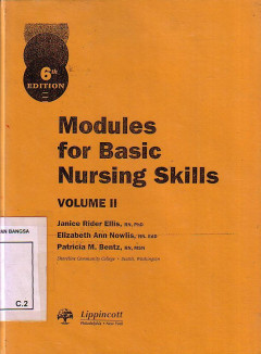 Module For Basic Nursing Skill. Volume II