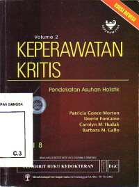 Keperawatan Kritis: Pendekatan Asuhan Holistik Volume 2