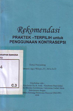 Rekomendasi Praktek Terpilih Untuk Penggunaan Kontrasepsi