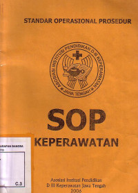 Standar Operasional Prosedur (SOP Keperawatan)