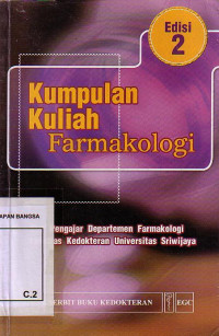 Kumpulan Kuliah Farmakologi