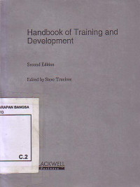 Handbook Of Training And Development