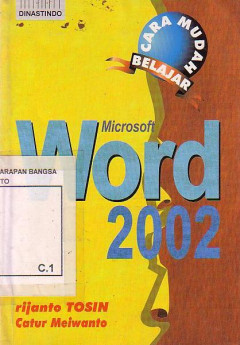 Cara Mudah Belajar Microsoft Word 2002
