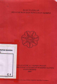 Buku Panduan Penyusunan Dan Penulisan Skripsi