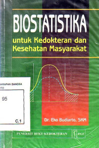 Biostatistika Untuk Kedokteran Dan Kesehatan Masyarakat