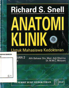 Anatomi Klinik Untuk Mahasiswa Kedokteran Bagian 2