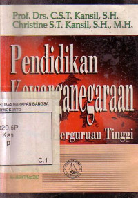 Pendidikan Kewarganegaraan Di Perguruan Tinggi