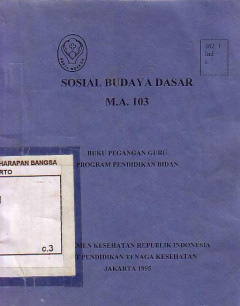 Sosial Budaya Dasar M. A. 103