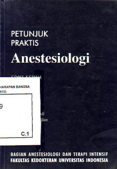 Petunjuk Praktis Anestesiologi