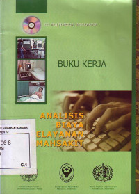 Analisis Biaya Pelayanan Rumah Sakit: Buku Kerja