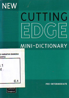 Cutting Edge Mini Dictionary Pre Intermediate