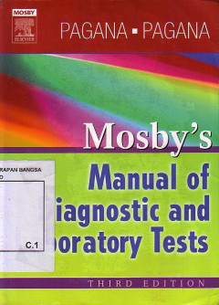 Mosby's Manual Of Diagnostic And Laboratory Tests