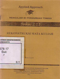 Rekonstruksi Mata Kuliah