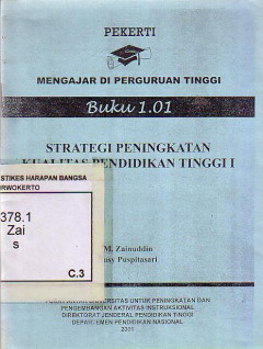 Strategi Peningkatan Kualitas Pendidikan Tinggi