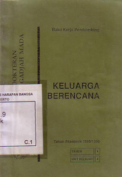 Buku Kerja Pembimbing Keluarga Berencana