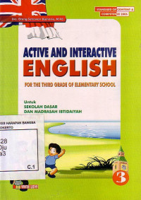 Active And Interactive English For The Third Grade Of Elementary School