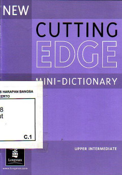 Cutting Edge Mini Dictionary: Upper Intermediate