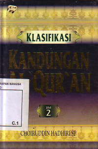 Klasifikasi Kandungan Al Qur'an Jilid 2