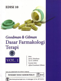 Goodman & Gilman Dasar Farmakologi Terapi Volume 1