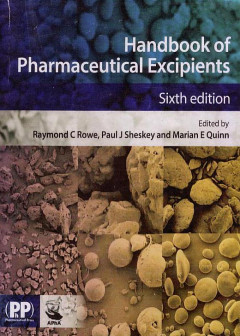 Handbook Of Pharmaceutical Excipients