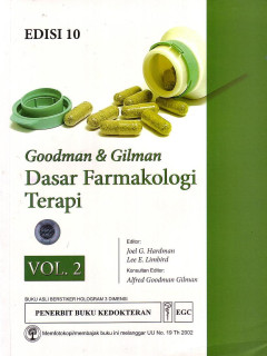 Goodman & Gilman Dasar Farmakologi Terapi Volume 2