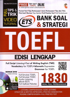 Bank Soal Dan Strategi TOEFL