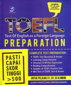 TOEFL: Test Of English As A Foreign Language Preparation