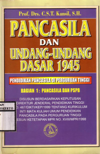 Pancasila Dan Undang-Undang Dasar 1945