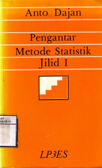 Pengantar Metode Statistik Jilid I