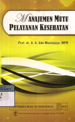 Manajemen Mutu Pelayanan Kesehatan