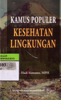 Kamus Populer Kesehatan Lingkungan