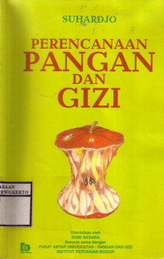 Perencanaan Pangan Dan Gizi