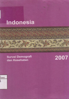 Survei Demografi Dan Kesehatan Indonesia 2007