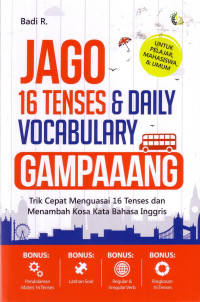 Jago 16 Tenses And Daily Vocabulary