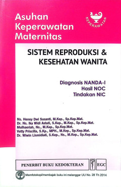 Asuhan Keperawatan Maternitas : Sistem Reproduksi & Kesehatan Wanita : Diagnosis NANDA-I, Hasil NOC, Tindakan NIC