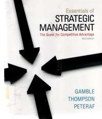 Essentials Of Strategic Management: The Quest For Competitive Advantage
