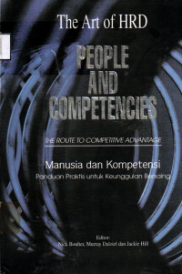 The Art Of HRD People And Competencies: The Route To Competitive Advantage