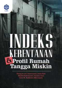 Indeks Kerentanan & Profil Rumah Tangga Miskin