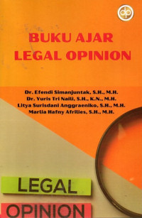 Buku Ajar Legal Opinion