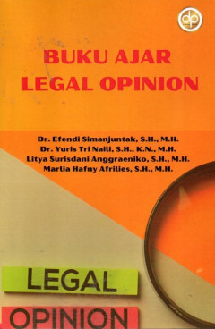 Buku Ajar Legal Opinion