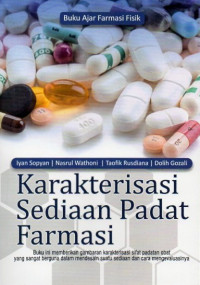 Karakterisasi Sediaan Padat Farmasi