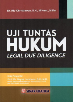 Uji Tuntas Hukum: Legal Due Diligence