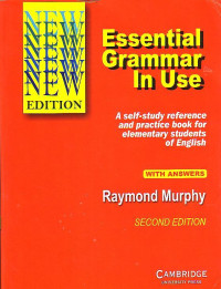 Essential Grammar In Use: A Self-Study Reference And Practice Book For Elementary Students Of English