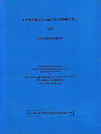 Dynamics And Techniques Of Supervision