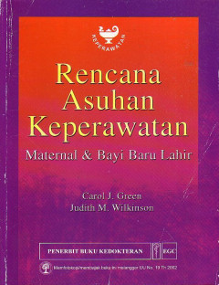 Rencana Asuhan Keperawatan: Maternal & Bayi Baru Lahir