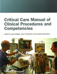 Critical Care Manual Of Clinical Procedures And Competencies