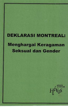 Deklarasi Montreal: Menghargai Keragaman Seksual Dan Gender